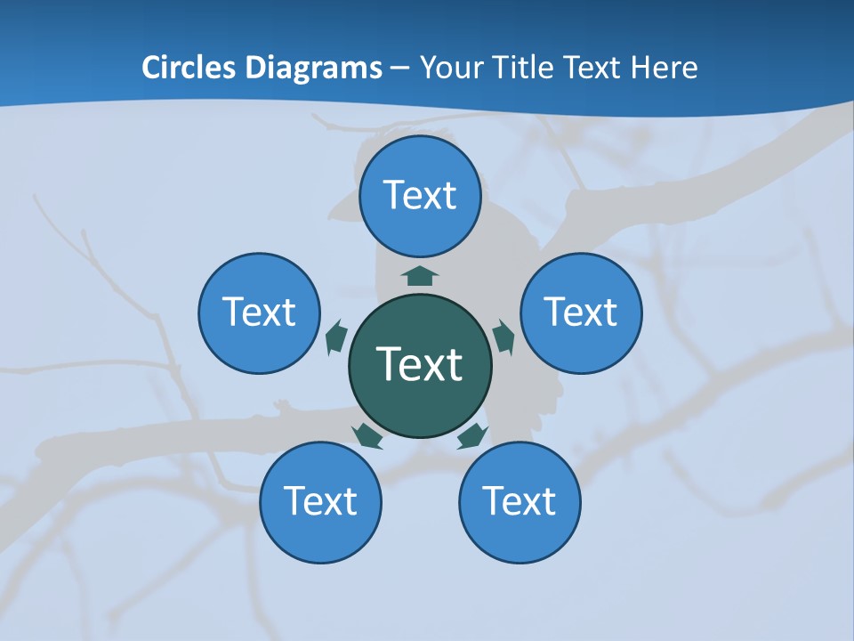 Holiday Tree Nature PowerPoint Template