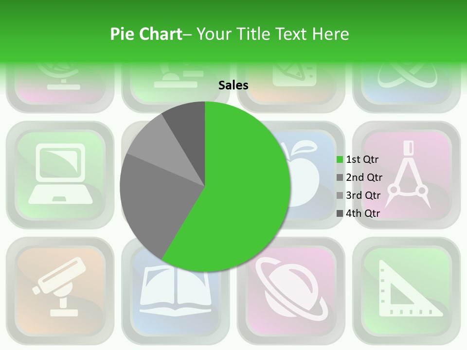 Computer Illustration Physics PowerPoint Template