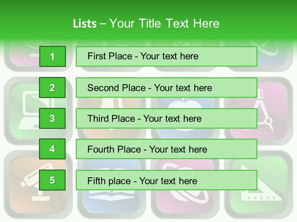 Computer Illustration Physics PowerPoint Template
