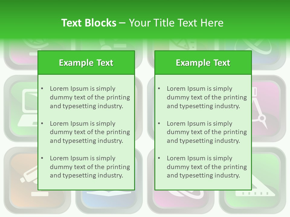 Computer Illustration Physics PowerPoint Template