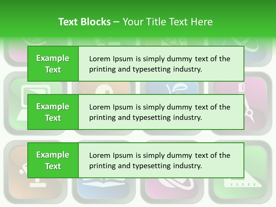 Computer Illustration Physics PowerPoint Template