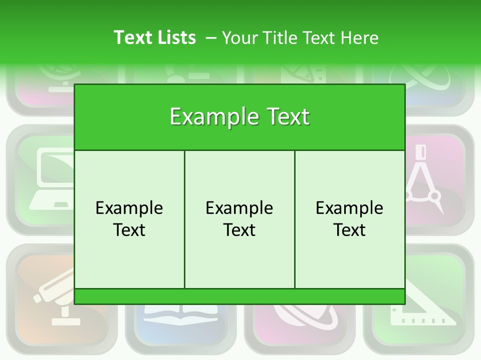 Computer Illustration Physics PowerPoint Template