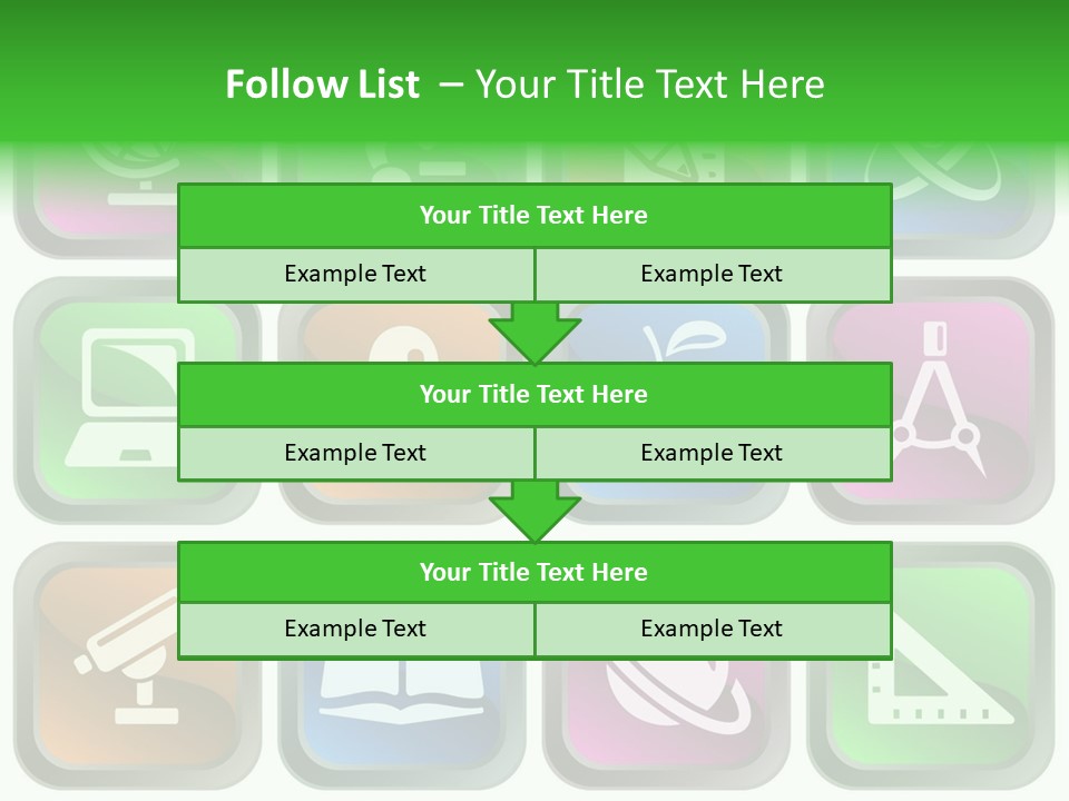 Computer Illustration Physics PowerPoint Template