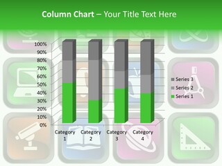 Computer Illustration Physics PowerPoint Template