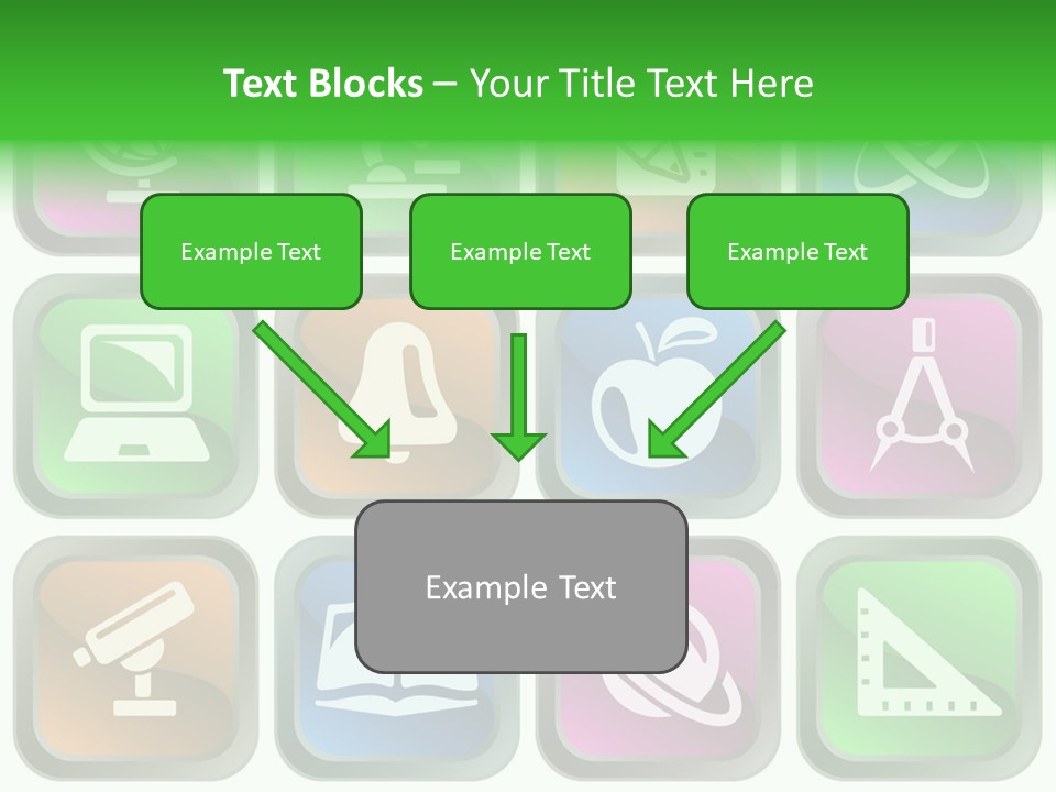 Computer Illustration Physics PowerPoint Template