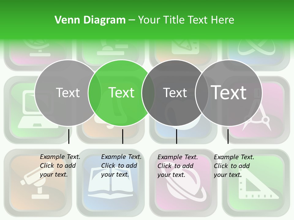 Computer Illustration Physics PowerPoint Template