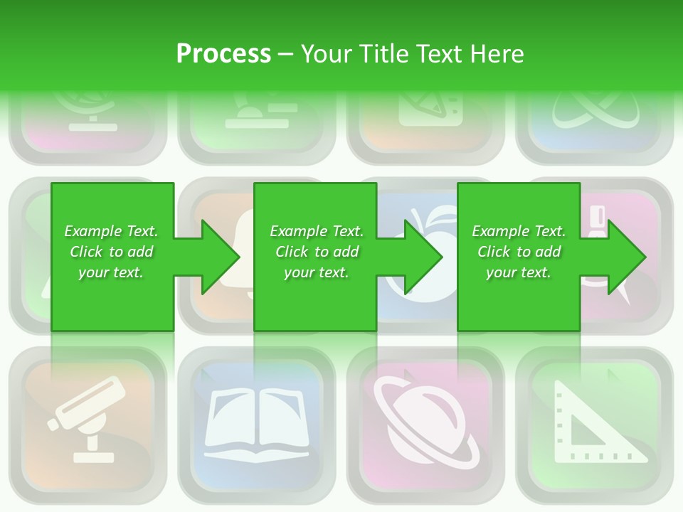 Computer Illustration Physics PowerPoint Template