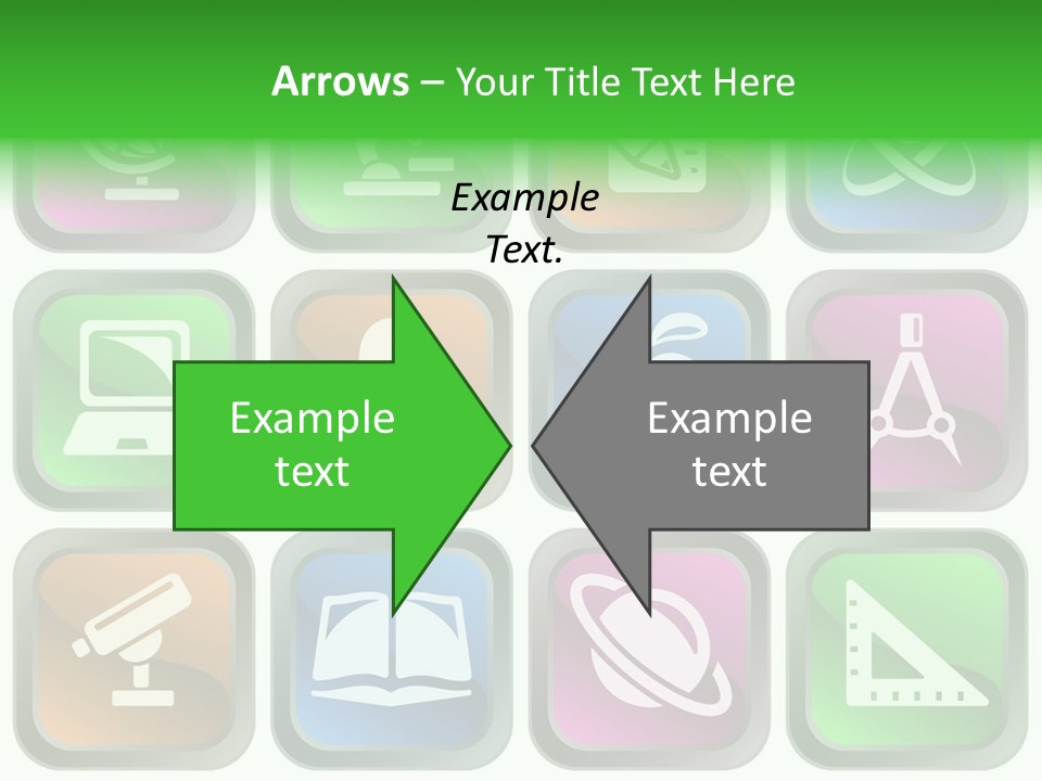 Computer Illustration Physics PowerPoint Template