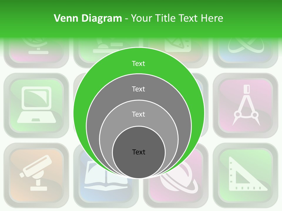 Computer Illustration Physics PowerPoint Template
