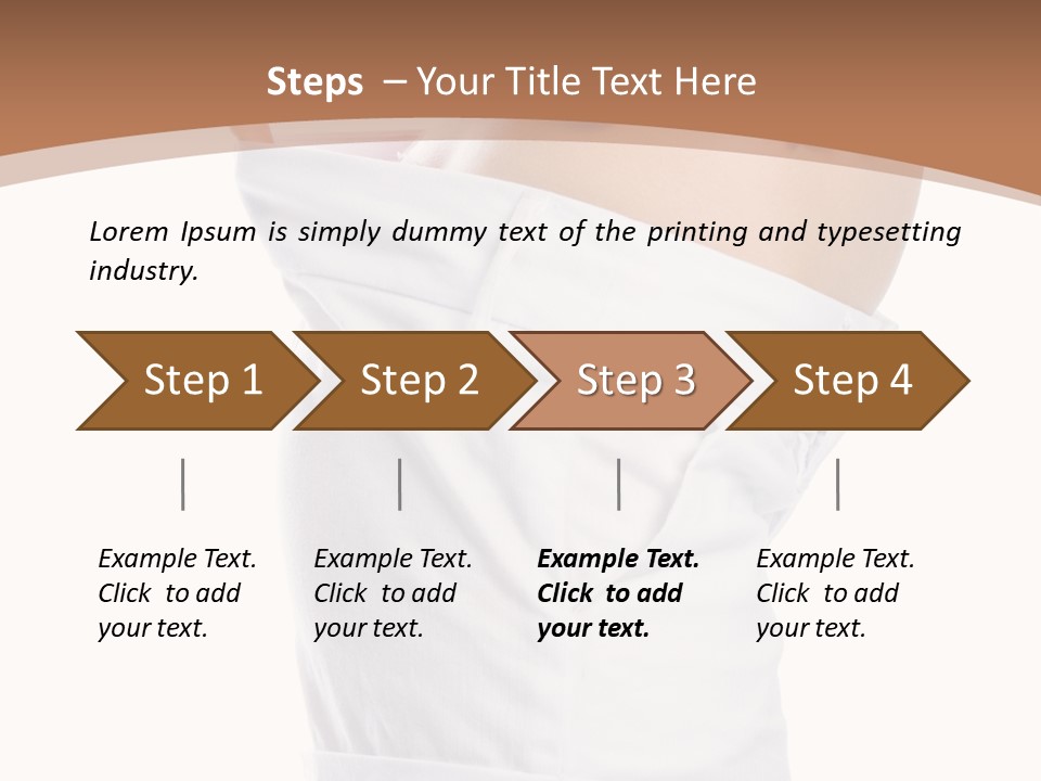 Cheerful Dieting Goal PowerPoint Template