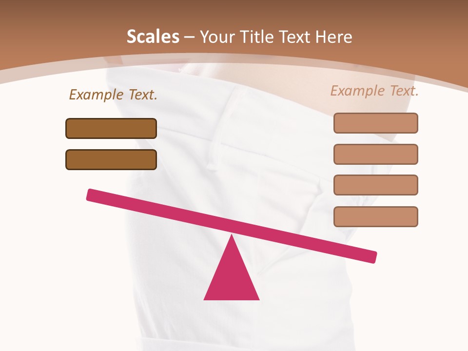 Cheerful Dieting Goal PowerPoint Template