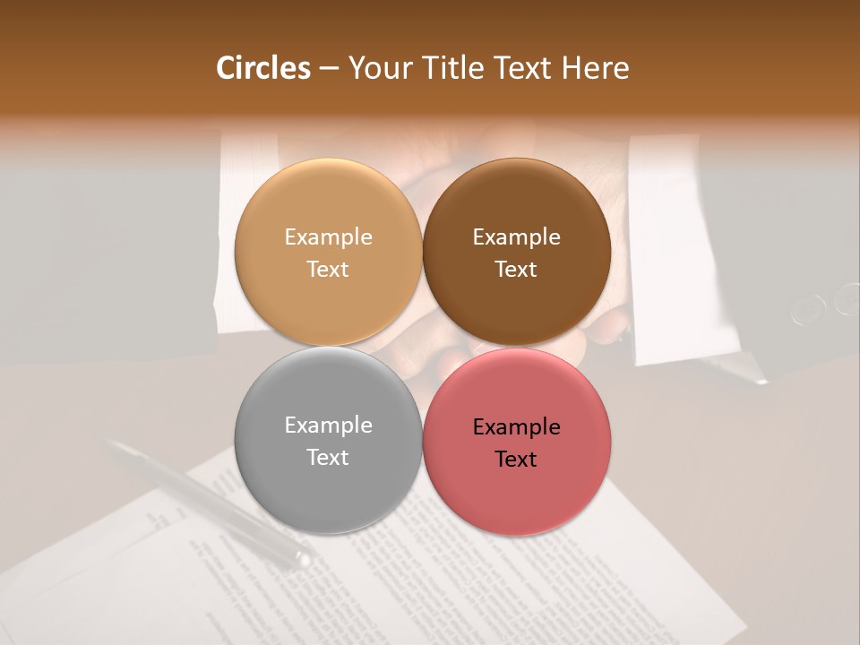 Negotiating Corporate Professional PowerPoint Template