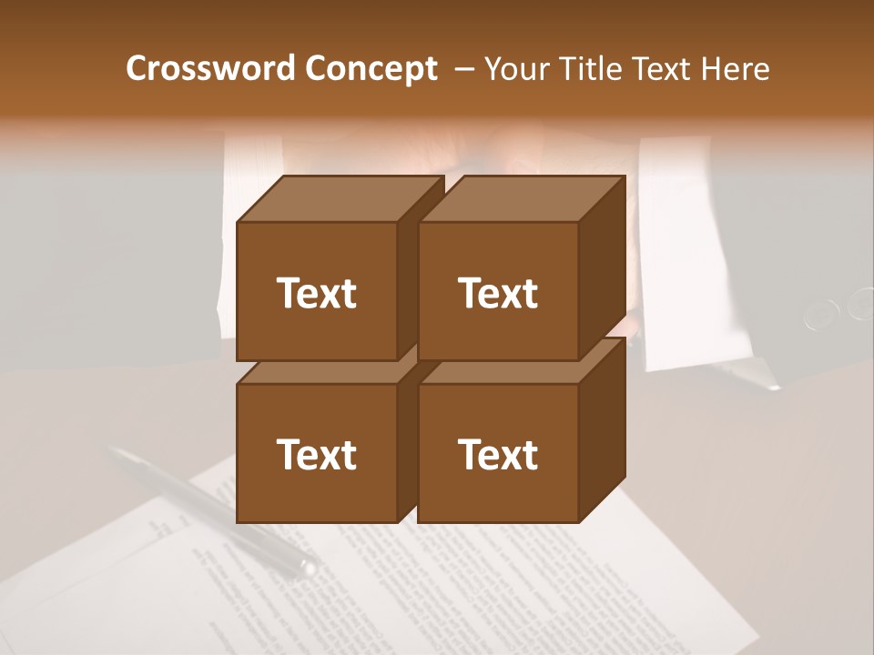 Negotiating Corporate Professional PowerPoint Template
