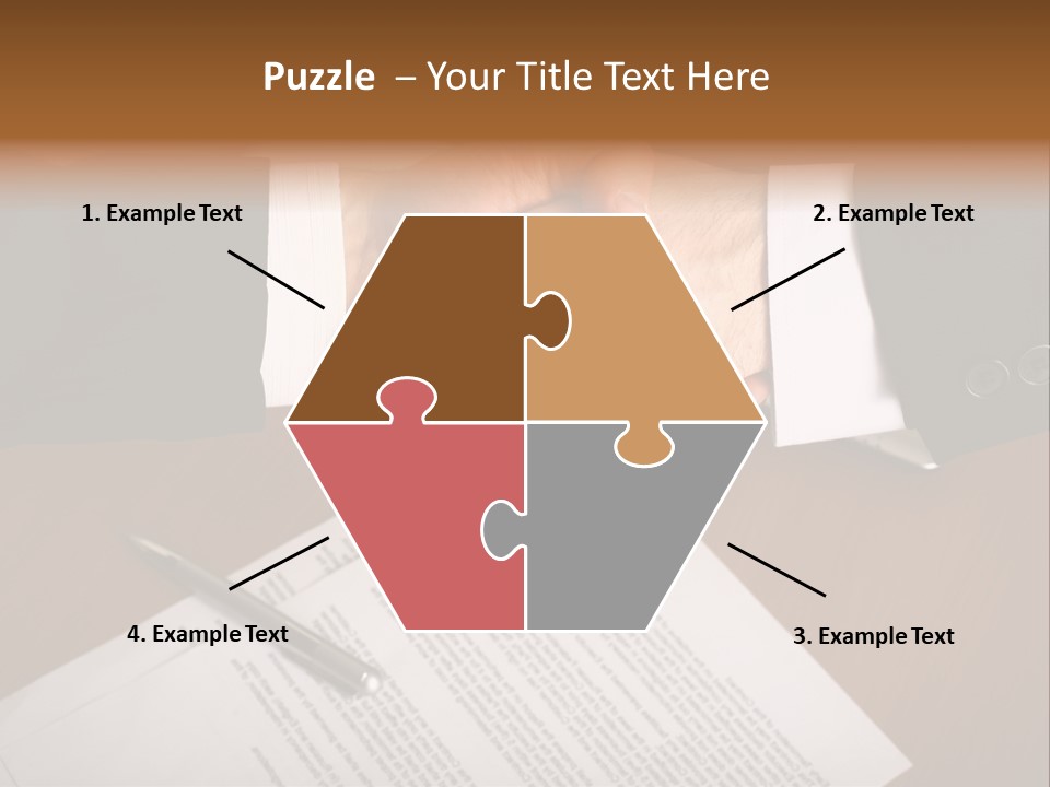 Negotiating Corporate Professional PowerPoint Template
