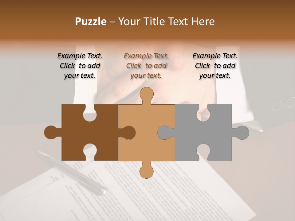 Negotiating Corporate Professional PowerPoint Template