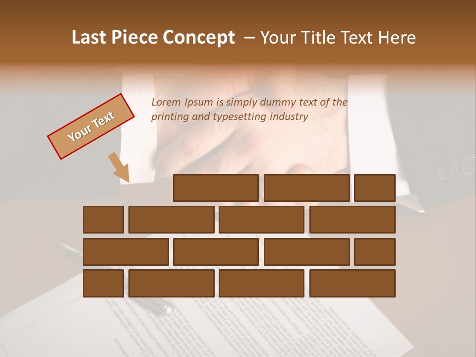 Negotiating Corporate Professional PowerPoint Template