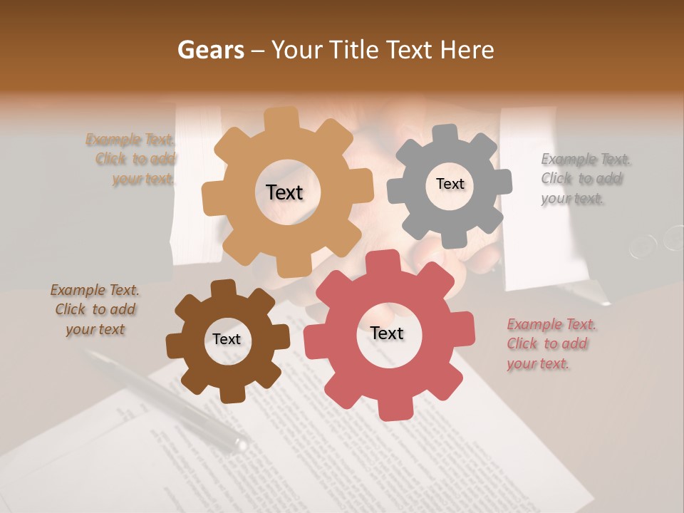 Negotiating Corporate Professional PowerPoint Template