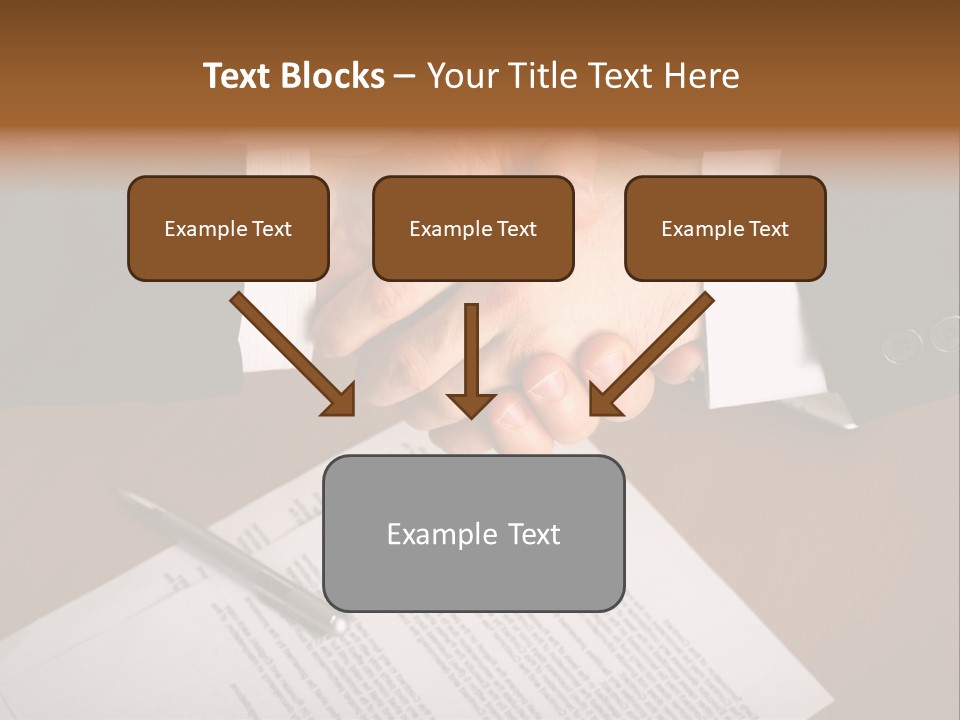 Negotiating Corporate Professional PowerPoint Template
