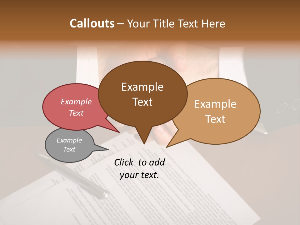 Negotiating Corporate Professional PowerPoint Template