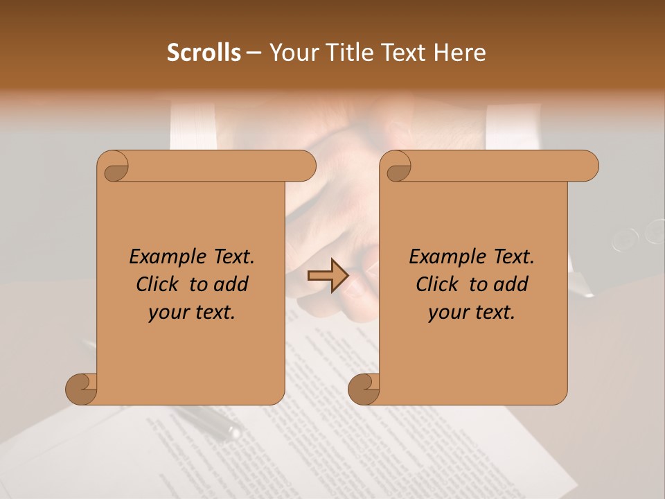 Negotiating Corporate Professional PowerPoint Template