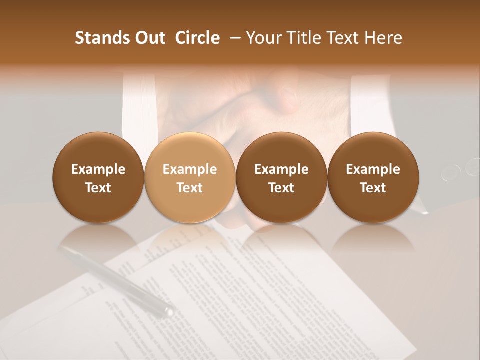 Negotiating Corporate Professional PowerPoint Template