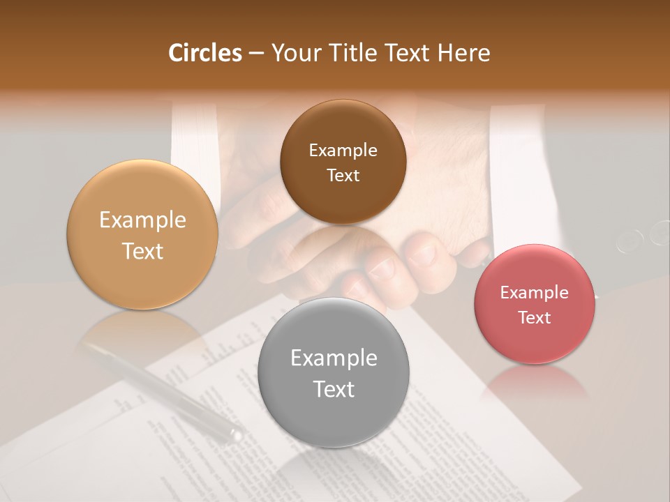 Negotiating Corporate Professional PowerPoint Template