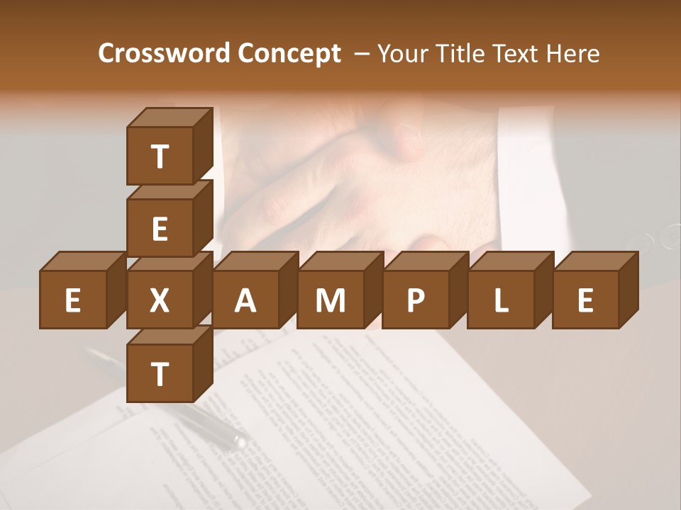 Negotiating Corporate Professional PowerPoint Template
