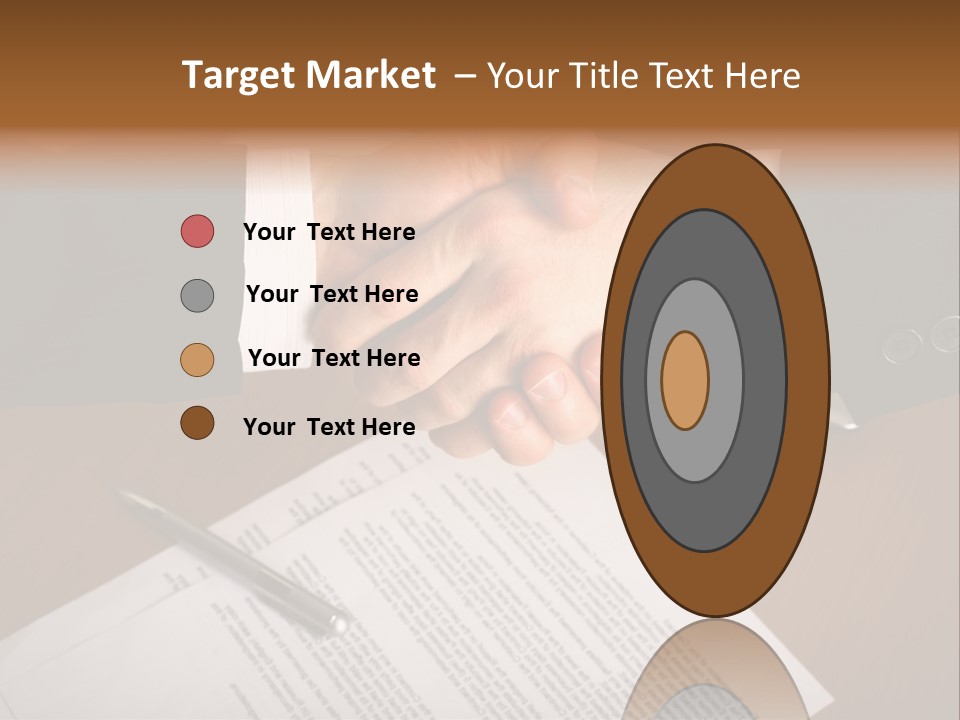 Negotiating Corporate Professional PowerPoint Template