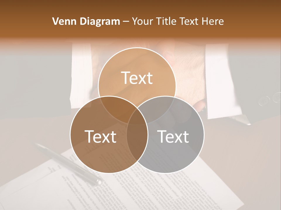 Negotiating Corporate Professional PowerPoint Template