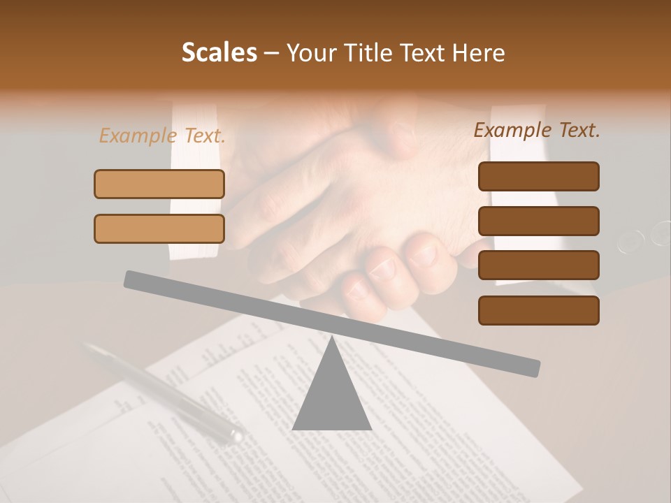 Negotiating Corporate Professional PowerPoint Template