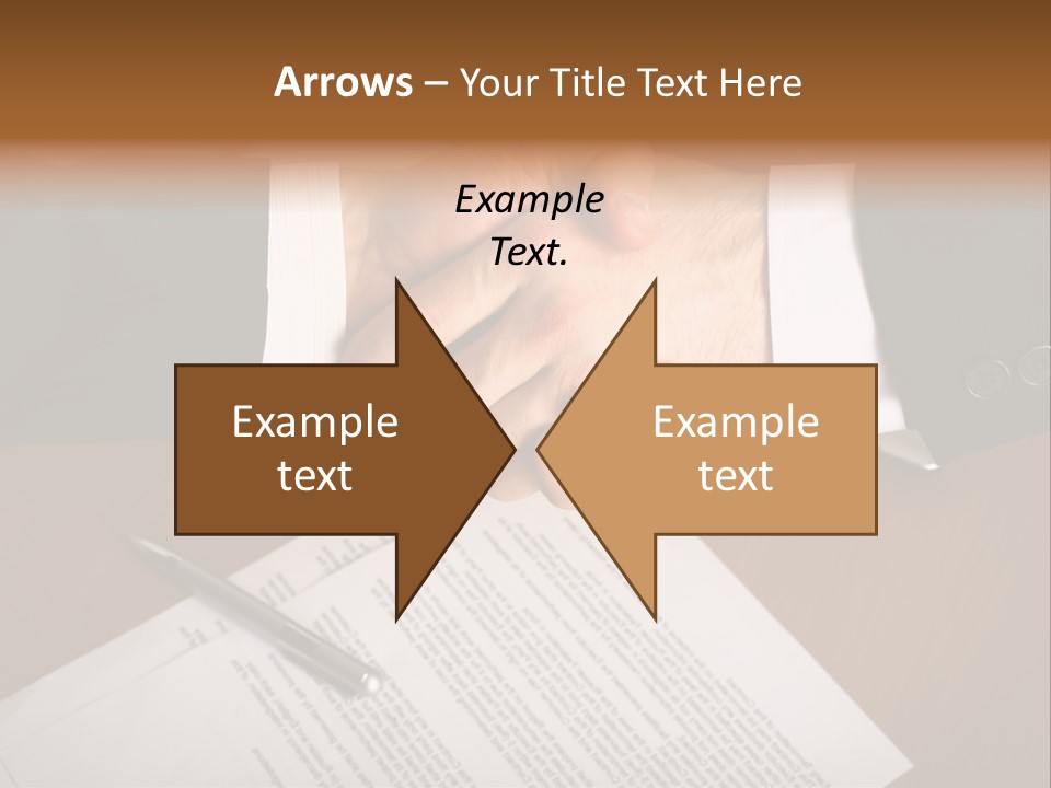 Negotiating Corporate Professional PowerPoint Template