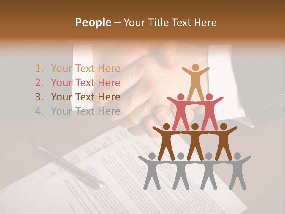 Negotiating Corporate Professional PowerPoint Template