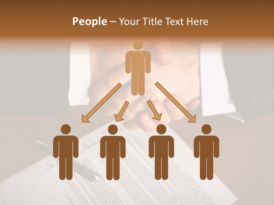 Negotiating Corporate Professional PowerPoint Template