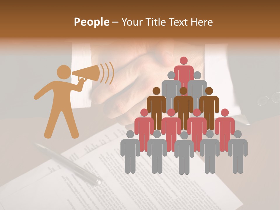 Negotiating Corporate Professional PowerPoint Template