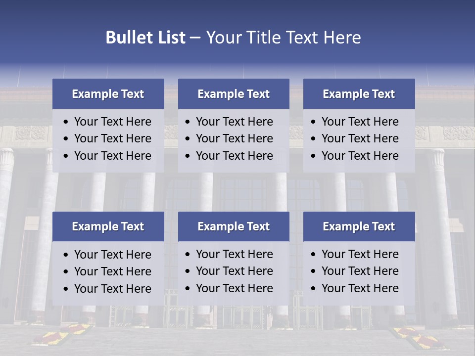 China Culture Tiananmen PowerPoint Template