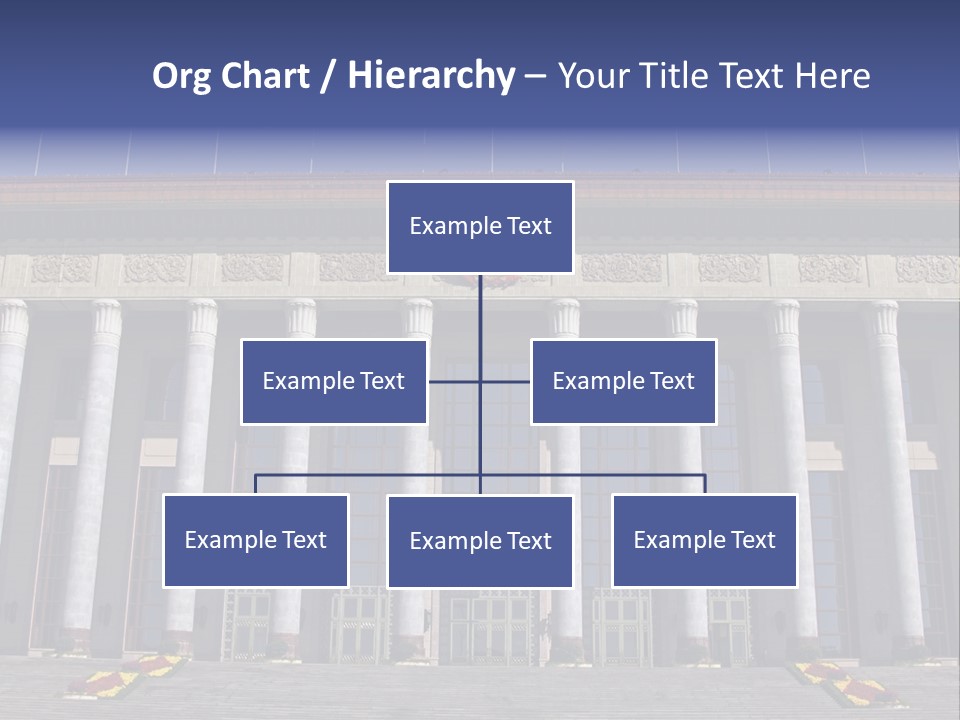 China Culture Tiananmen PowerPoint Template