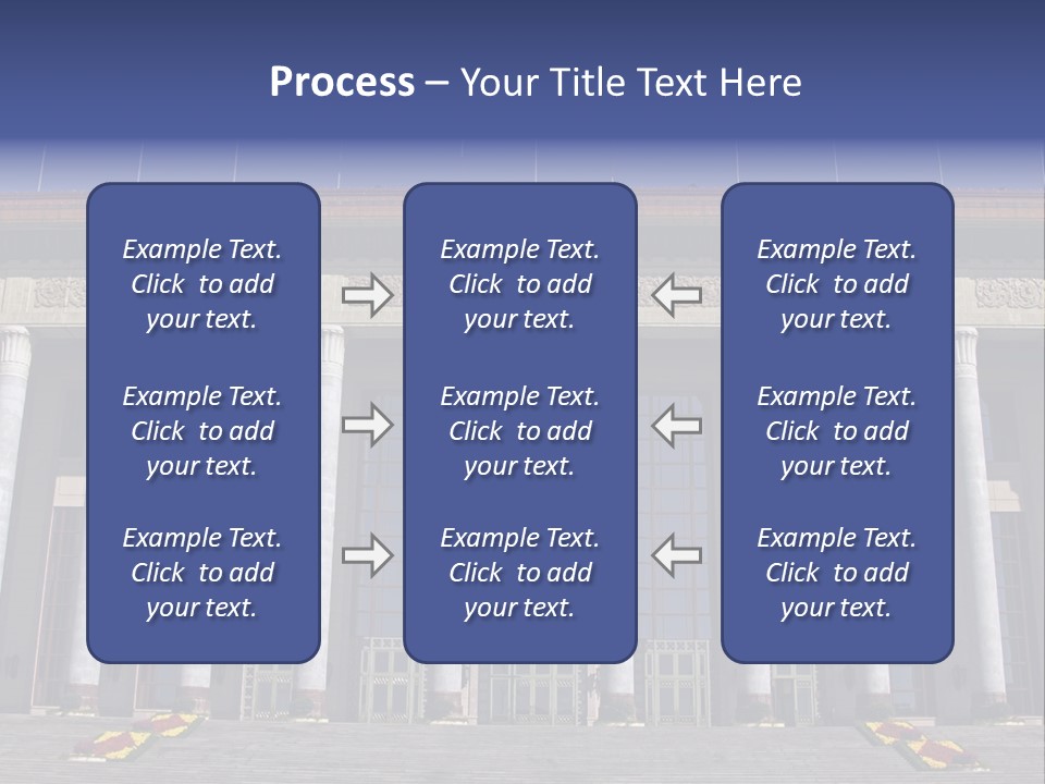 China Culture Tiananmen PowerPoint Template