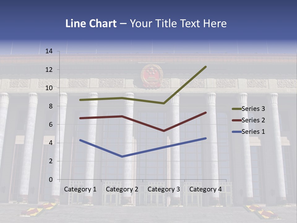 China Culture Tiananmen PowerPoint Template