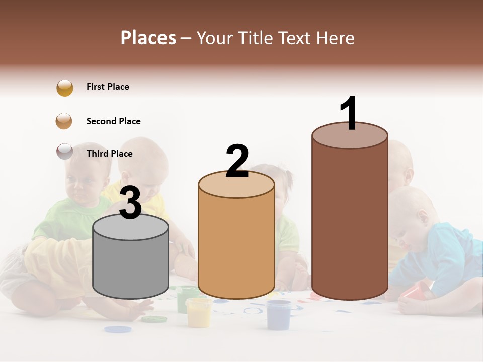 Childhood Artist Cheerful PowerPoint Template