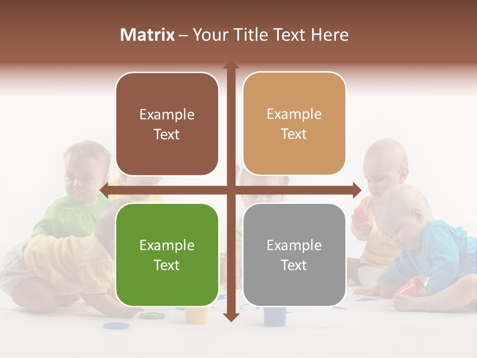 Childhood Artist Cheerful PowerPoint Template