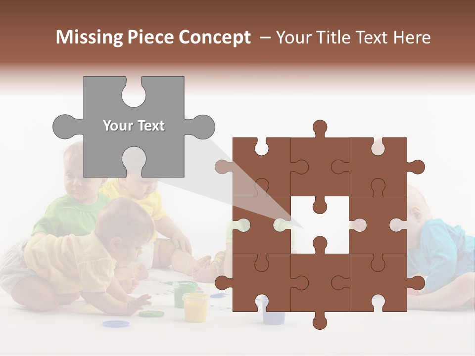 Childhood Artist Cheerful PowerPoint Template