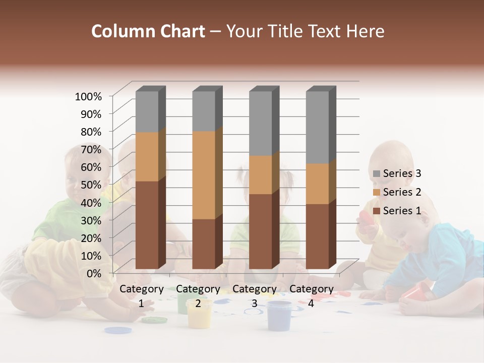 Childhood Artist Cheerful PowerPoint Template