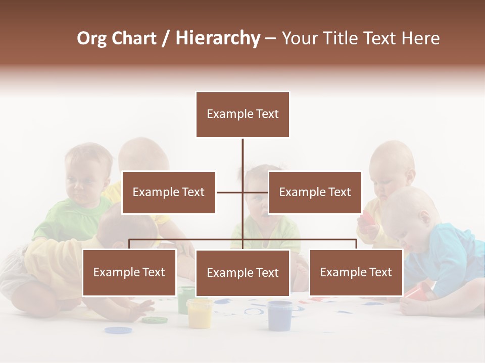 Childhood Artist Cheerful PowerPoint Template