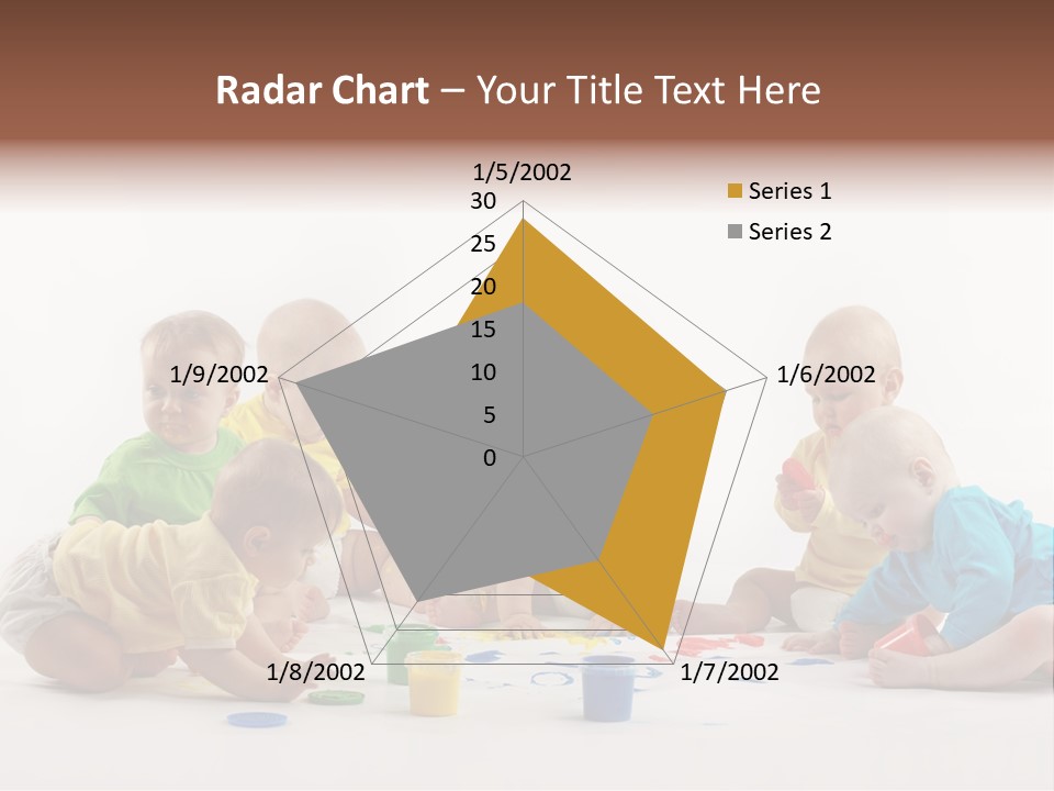 Childhood Artist Cheerful PowerPoint Template