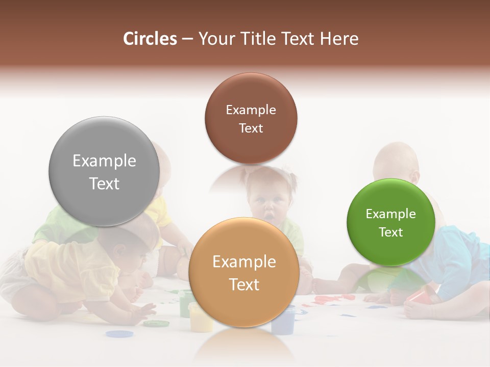 Childhood Artist Cheerful PowerPoint Template