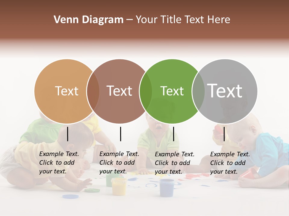 Childhood Artist Cheerful PowerPoint Template