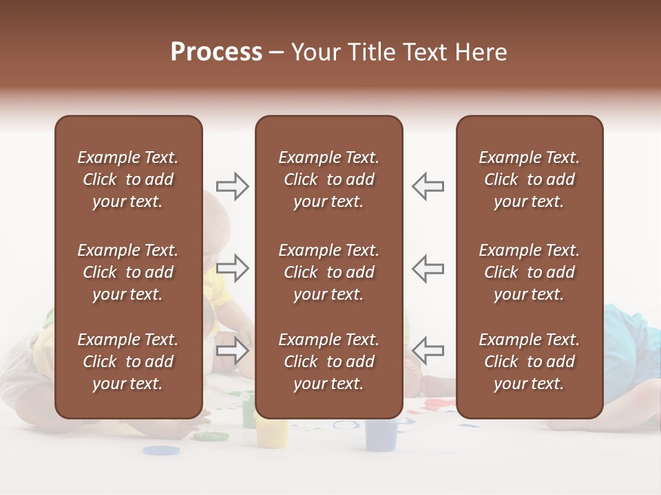 Childhood Artist Cheerful PowerPoint Template