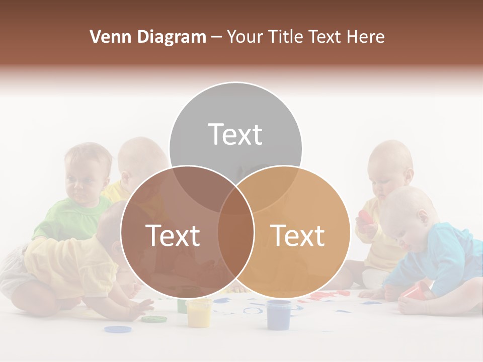 Childhood Artist Cheerful PowerPoint Template