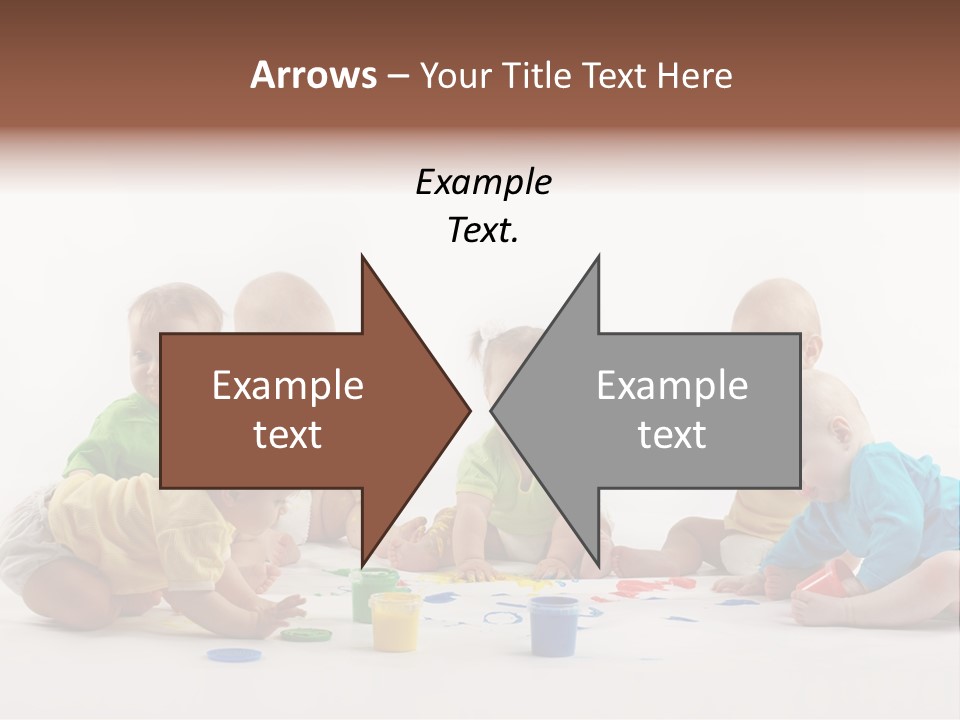 Childhood Artist Cheerful PowerPoint Template