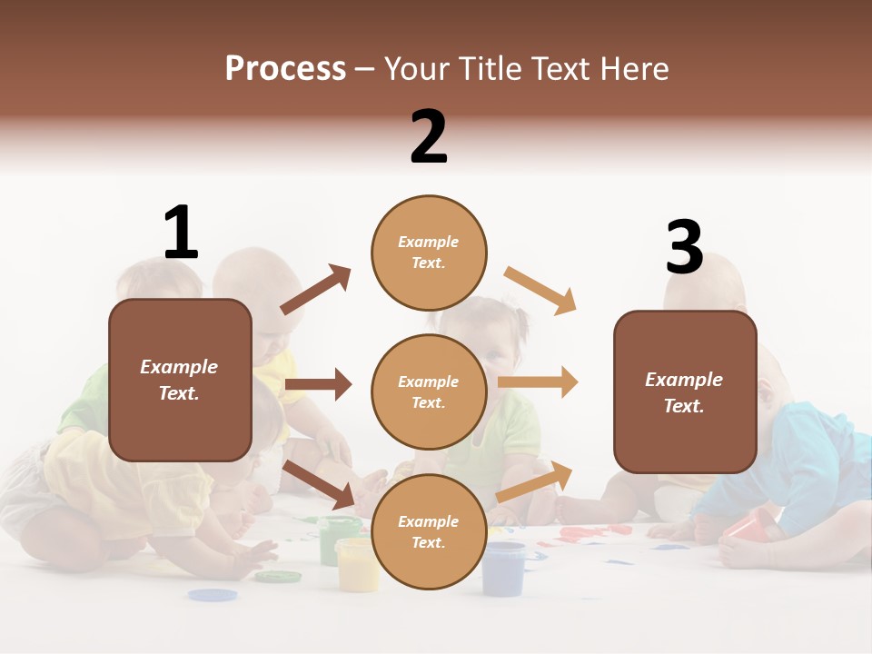 Childhood Artist Cheerful PowerPoint Template